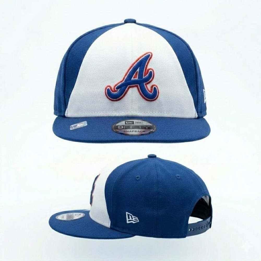 Atlanta Braves New Era 9FIFTY Snapback - Rare Hank Aaron Underbrim Detail